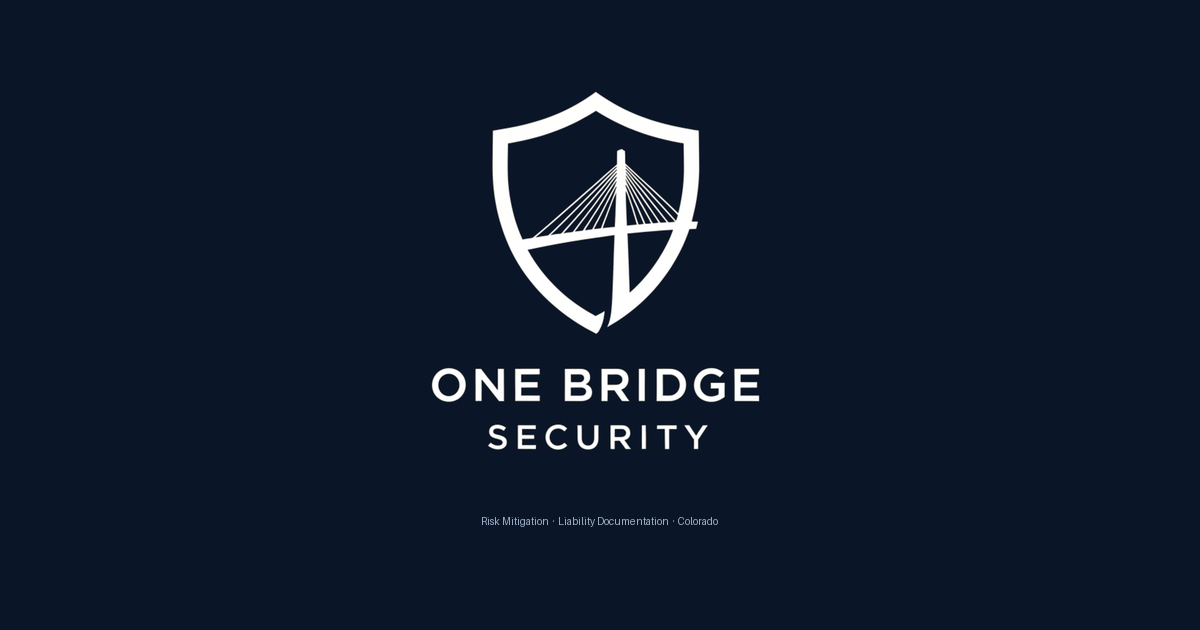 Free Retail Risk Assessment | One Bridge Security